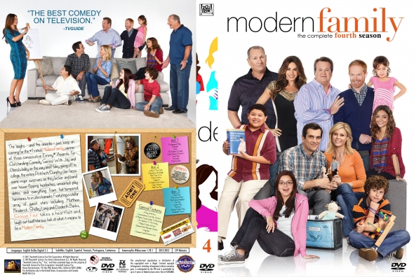 Modern Family - Season 4 (spanning spine)