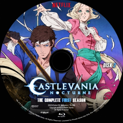 Castlevania: Nocturne - Season 1; disk 2