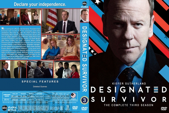 CoverCity  DVD Covers & Labels  Designated Survivor  Season 3