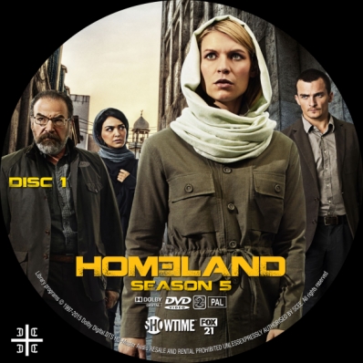 Homeland - Season 5; disc 1