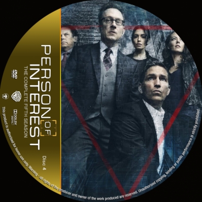 Person Of Interest - Season 5; disc 4