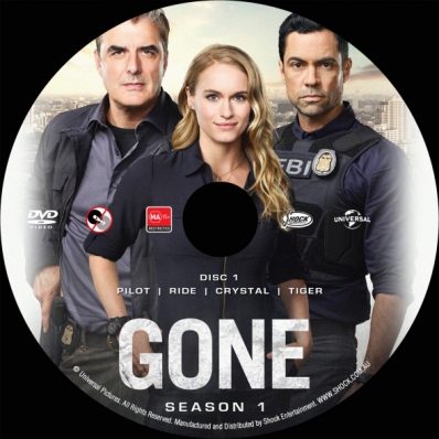 Gone - Season 1; disc 1