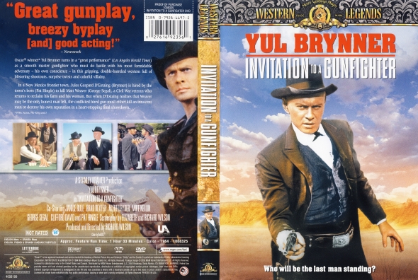 CoverCity DVD Covers Labels Invitation to a Gunfighter