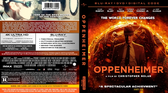 Oppenheimer - Blu-ray + DVD + Digital