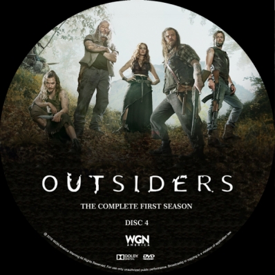 Outsiders - Season 1; disc 4