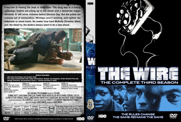 The Wire - Season 3 (spanning spine)