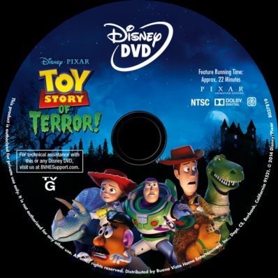 toy story of terror dvd cover