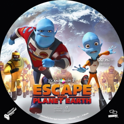 escape from planet earth movie poster