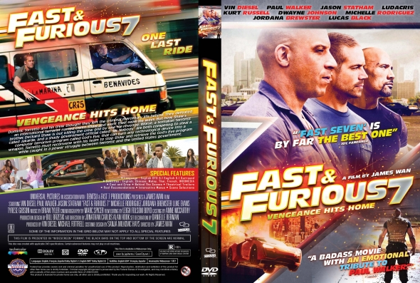 CoverCity DVD Covers Labels Furious 7