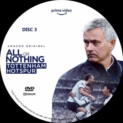 All or Nothing: Tottenham Hotspur - disc 3