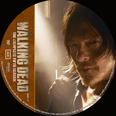 CoverCity - DVD Covers & Labels - The Walking Dead - Season 5; disc 3