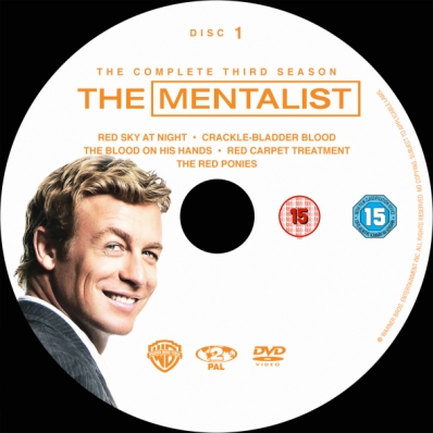 CoverCity DVD Covers Labels The Mentalist Season 3 disc 1