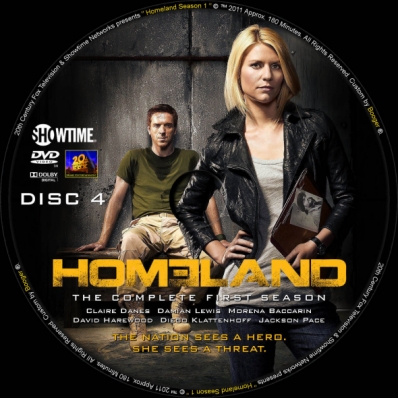 Homeland - Season 1; disc 4