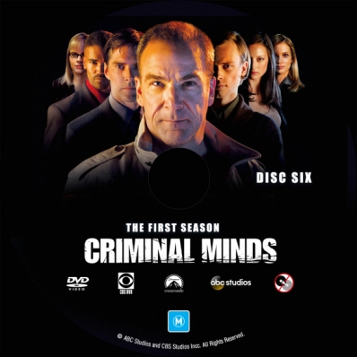 Criminal Minds - Season 1; disc 6