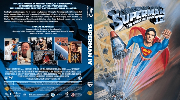 CoverCity - DVD Covers & Labels - Superman IV: The Quest for Peace