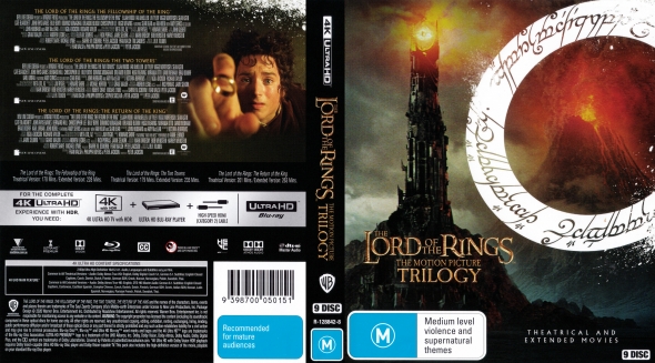 The Lord Of The Rings Trilogy 4K