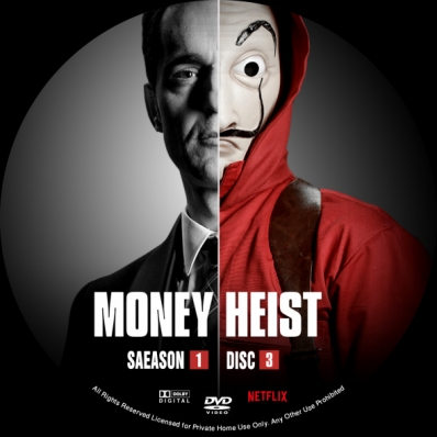 Money Heist - Season 1; disc 3