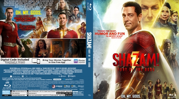 CoverCity - DVD Covers & Labels - Shazam! Fury of the Gods