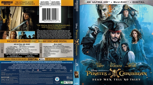 Pirates of the Caribbean: Dead Men Tell No Tales 4K