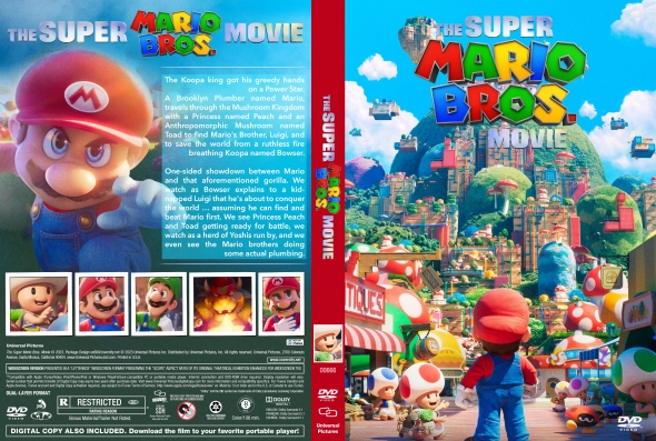 Super Mario Bros O Filme DVD 2023