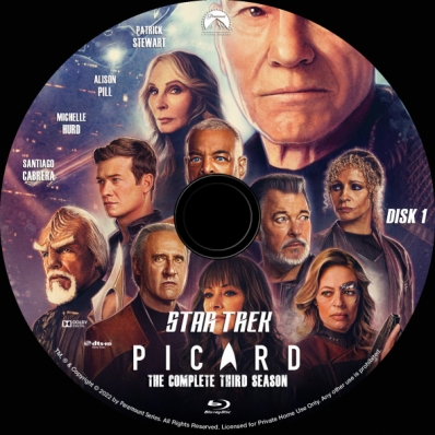 Star Trek: Picard - Season 3; disk 1