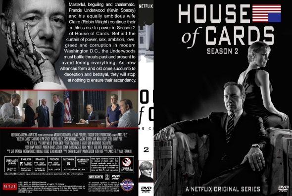 House of Cards - Season 2 (spanning spine)