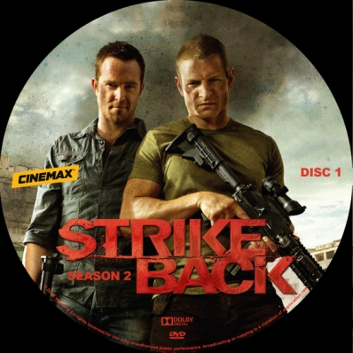 CoverCity DVD Covers Labels Strike Back Season 2 disc 1