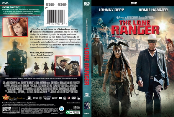 The Lone Ranger Dvd Label