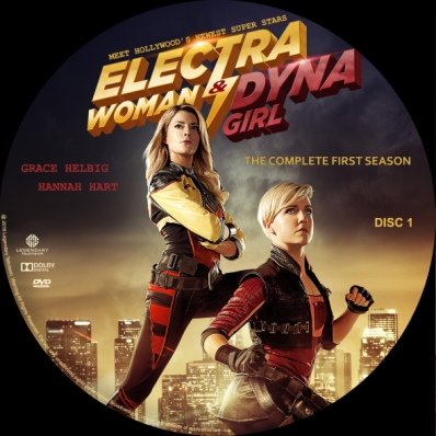 Electra Woman and Dyna Girl - Season 1; disc 1