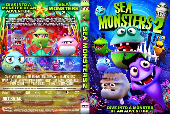 CoverCity DVD Covers Labels Sea Monsters 2