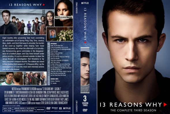 CoverCity DVD Covers Labels 13 Reasons Why Season 3