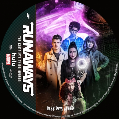 Runaways - Season 3; disc 4