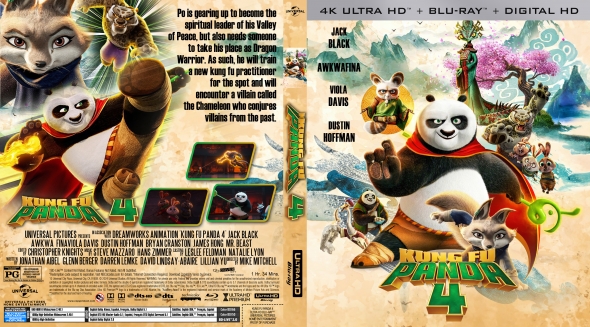 CoverCity - DVD Covers & Labels - Kung Fu Panda 4 (4K)