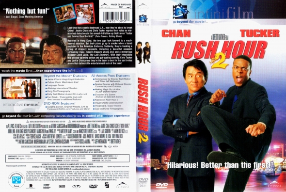 Rush Hour 2 (DVD, 2001) for sale online