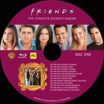 Friends - Season 7; disc 1