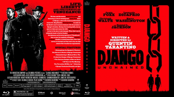 Django Unchained Dvd Cover - Django Unchained Blu-ray Scanned Cover ...