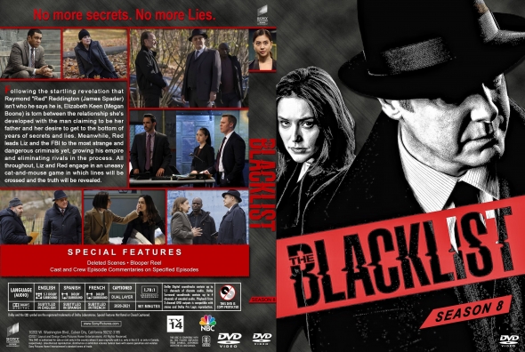 CoverCity - DVD Covers & Labels - The Blacklist - Season 8