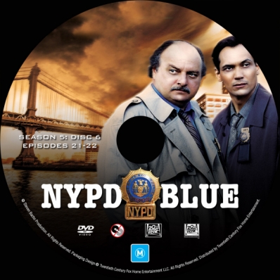 NYPD Blue - Season 5; disc 6