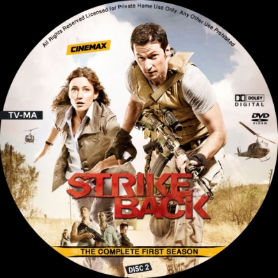 CoverCity DVD Covers Labels Strike Back Season 1 disc 2