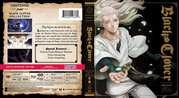 CoverCity - DVD Covers & Labels - Black Clover - Season 3, Part 2