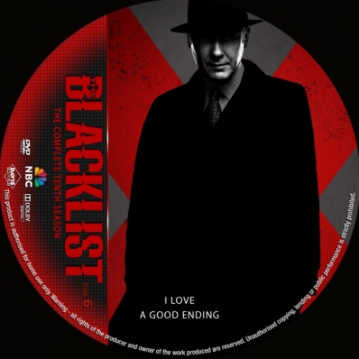 CoverCity - DVD Covers & Labels - The Blacklist - Season 10; disc 6