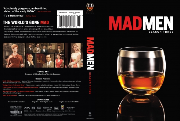 CoverCity - DVD Covers & Labels - Mad Men - Season 3