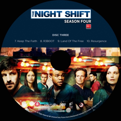 The Night Shift - Season 4; disc 3