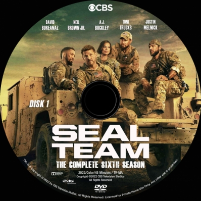 SEAL Team - Season 6; disk 1