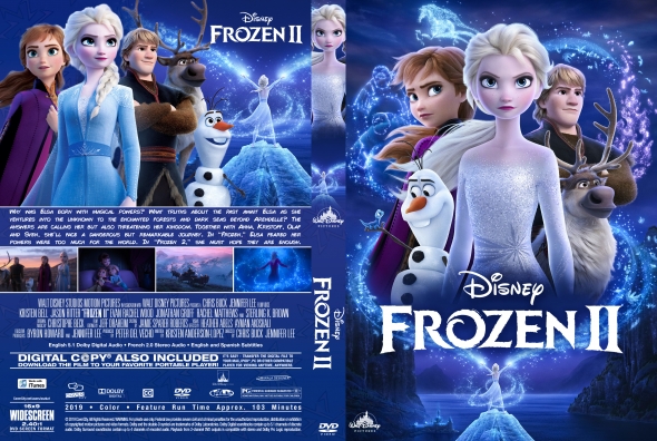 Frozen 2 dvd cover - DVD Covers & Labels by Customaniacs, id