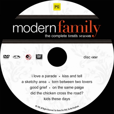 Modern Family - Season 10; disc 1