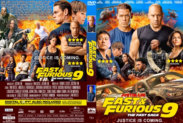  Fast & Furious 9 [DVD] [2021] : Movies & TV