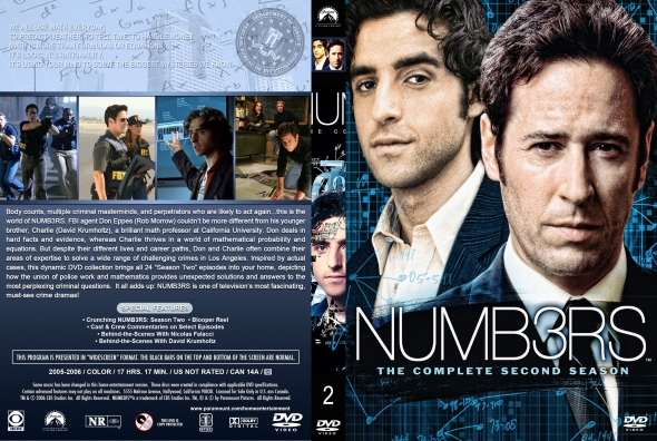 Numb3rs - Season 2 (spanning spine)