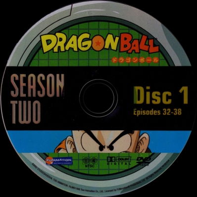 Dragon Ball - Season 2; disc 1