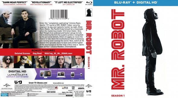 CoverCity - DVD Covers & Labels - Mr. Robot - Season 1